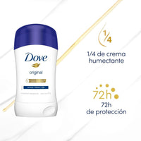 X3 Desodorante Dove Original Barra 45g Antitranspirante 72h Original
