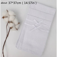 Pañuelo Blanco Tela Pañuelos Fiestas Patrias Cueca Chile Blanco Liso