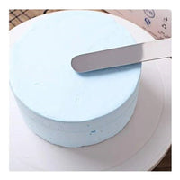 Espatula Repostera Pastelera Lisa 20cm Paleta Alisar Torta Negro