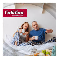 Protector De Cama Cotidian Sabanilla 8unid Gel Absorbente