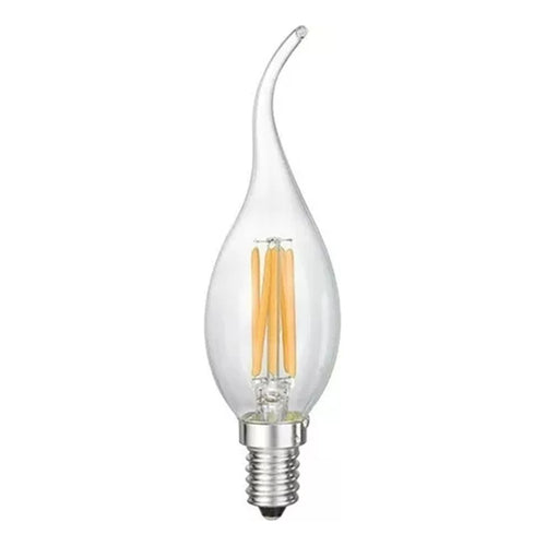 Ampolleta Led Vintage Vela 2 Watts E14 Filamento  Blanco Cálido