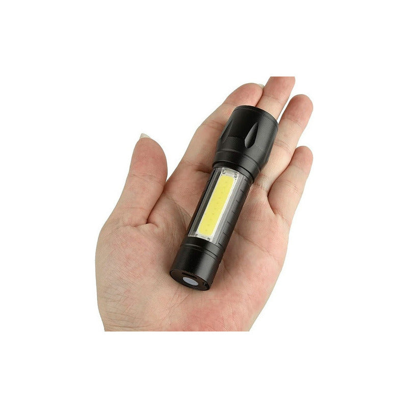 Linterna Tactica Recargable De Larga Distancia Led Potente