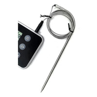 Termómetro Para Asado Mr Beef Carne Parrilla Bbq Digital Negro