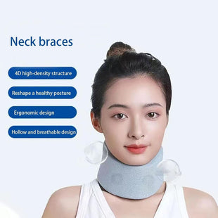 Collar Cuello Collarin Cervical Blando Soporte De Cuello Gris