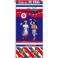 X2 Funda De Puerta Decoración Fechas Patrias 100x210cm M6