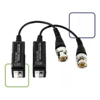 Video Balun Pasivo Para Cámaras Cctv Hd/full Hd Negro