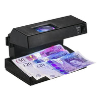Pack2 Detector De Billetes Falsos Con Luz Uv+ Linterna+ Lupa