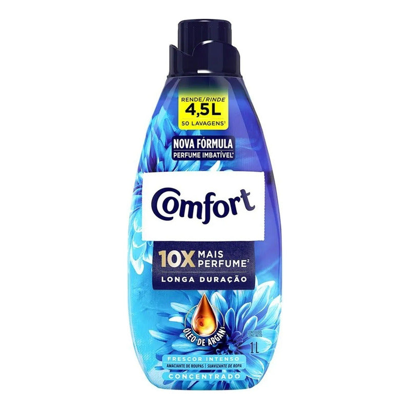 Pack X3 Suavizante Comfort Concentrado 1 L Frescor Intenso