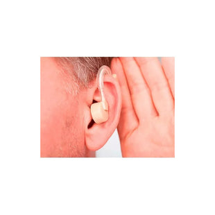 Audífono Ortopédico Amplificador Para Sordera Recargable Blanco