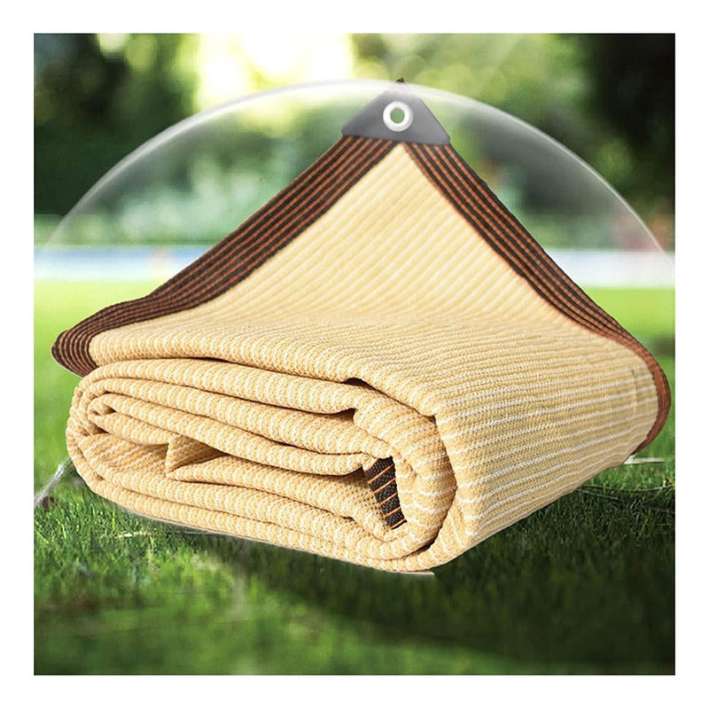 Toldo Rectangular 3x5 Sombra Cubierta Terraza Terraza Jardin Beige