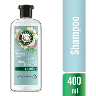 Shampoo Herbal Essences  Agua De Coco & Jazmín 400ml