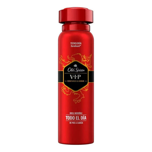Desodorante Old Spice Vip Confianza Ámbar Body Spray 150ml Ambar