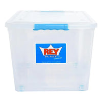 Caja Apilable Organizadora Almacenamiento Con Ruedas 72 Litr