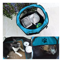 Corral Jaula Para Perro Gato Conejo Plegable Mascota Casa M