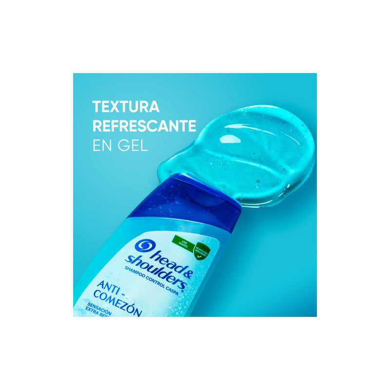 Shampoo Anti-comezón Con Menta 375ml Head & Shoulders