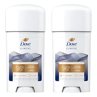 X2 Dove Clinical Crema Antitranspirante Original Clean 58g Original