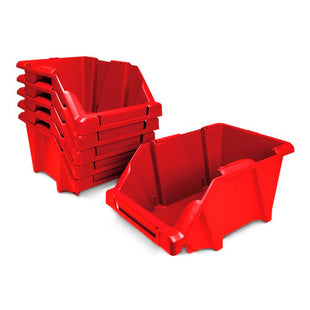 X12 Cajas Organizadoras Apilable Gaveta Etiquetable Organiza