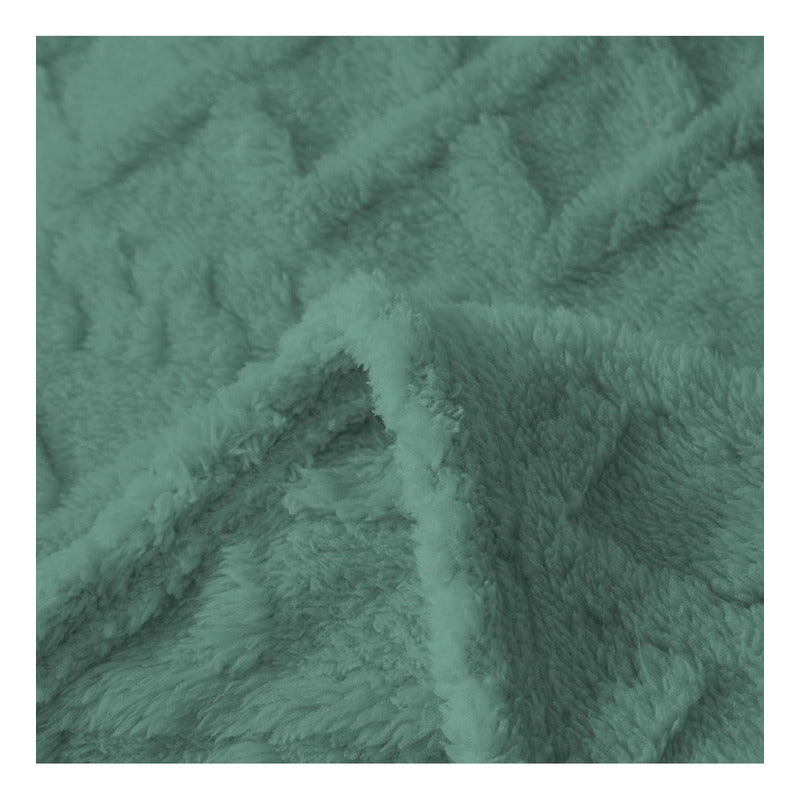 Frazada Texturizada Con Chiporro Manta Sherpa 150x200cm