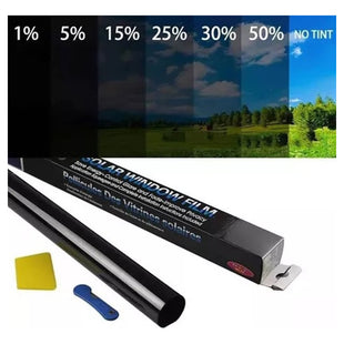 X2 Lamina Papel Film Polarizado Ventana Auto 50cm X 3 Metros