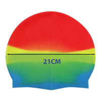 Pack 2 Gorro Piscina Natación Silicona Gorra De Baño Elastic