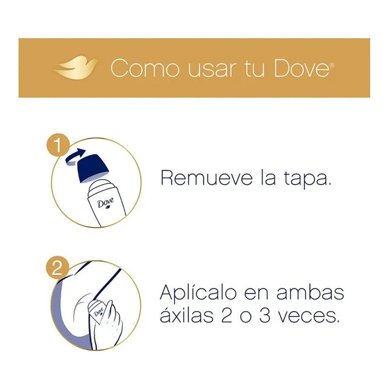 X2 Desodorante Dove Roll On Invisible Dry 50ml Anti Manchas Neutra