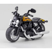 Motocicleta Juguete Coleccionable Luz Sonido Escala 1/12