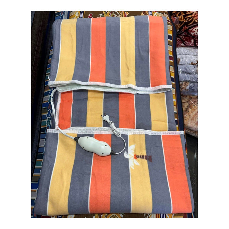 Manta Eléctrica Térmica Alfombra Calefactora 150x70cm Multicolor Azar