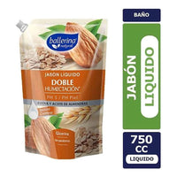 X2 Jabón Líquido Ballerina Natural 750 Ml Jabón Humectante