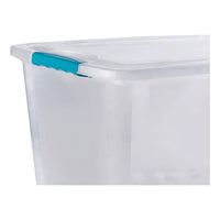 Caja Apilable Organizadora Almacenamiento Con Ruedas  50 L