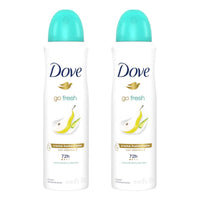 X2 Desodorante Dove Spray Aerosol Pera Aloe Vera 72h 150ml Pera