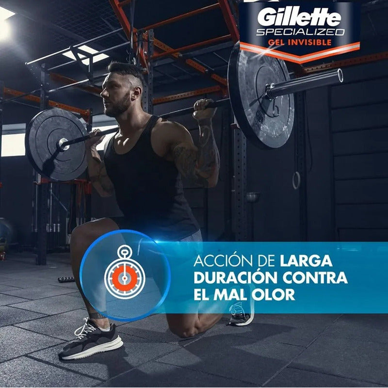 X2 Desodorante Gillette Gel Antitranspirante Training Guard Training Guard