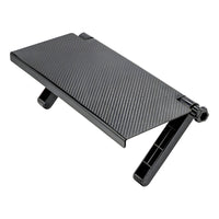 Repisa Estante Soporte Sobre Pantalla Tv Ajustable Plegable Color Negro