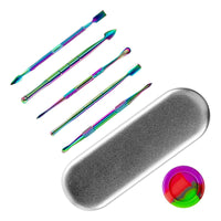 Kit Estuche 5 Dabbers Para Banger Bong Wax Dabber Limpiador