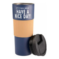 Vaso Termico Portátil Doble Capa De Acero Inoxidable Te Café
