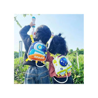 Pistola De Agua Con Mochila Lanza Agua Juguete Verano Infant Blanco