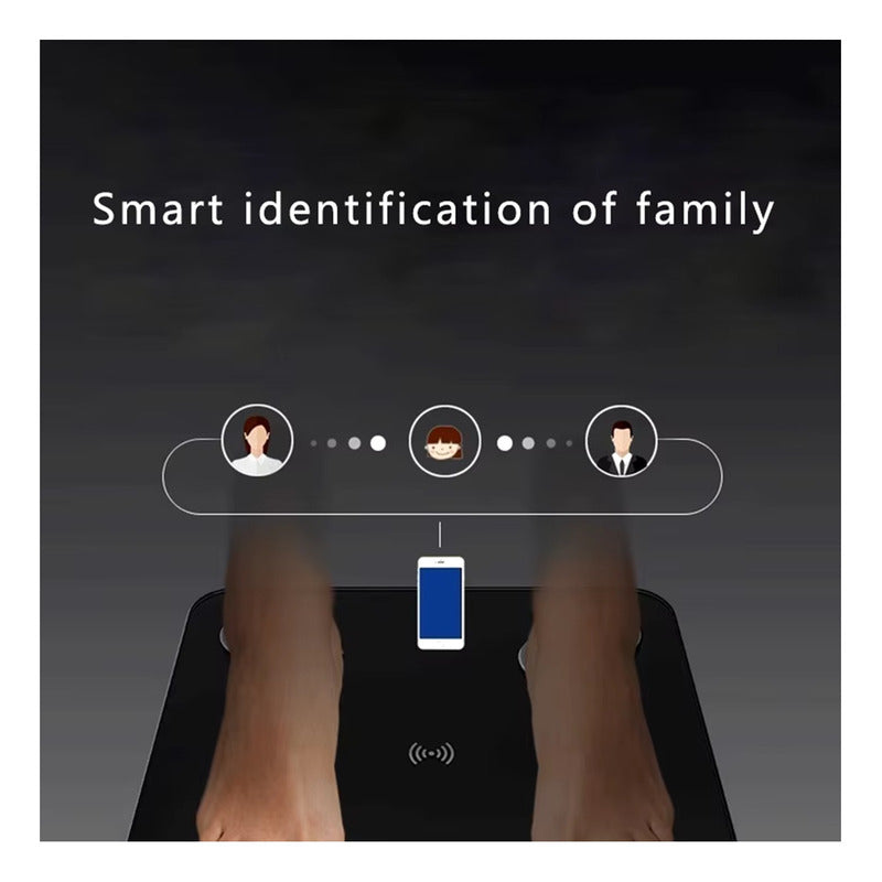 Peso Báscula Digital Balanza Bluetooth Inteligente Pesa Baño