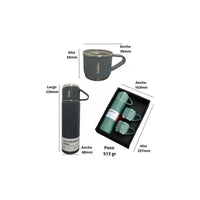 Set Termos De Agua Caliente Frio Termo Café Te+3 Tazas 500ml