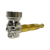 Set De Pipa Diseño Calavera + Moledor + Rejillas