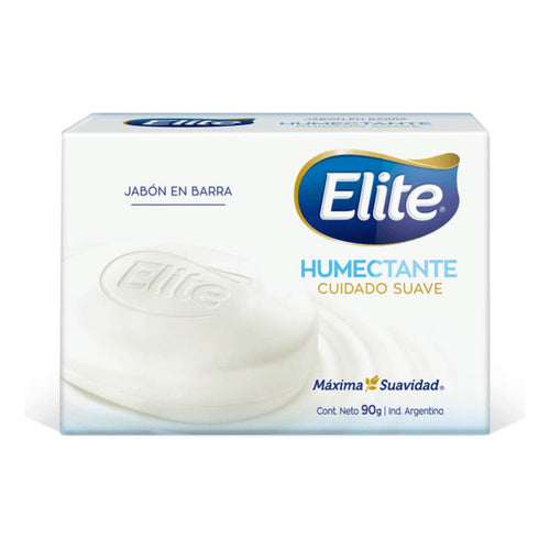 Jabón Barra Elite Humectante Cuidado Suave 1 Un 90 Gr