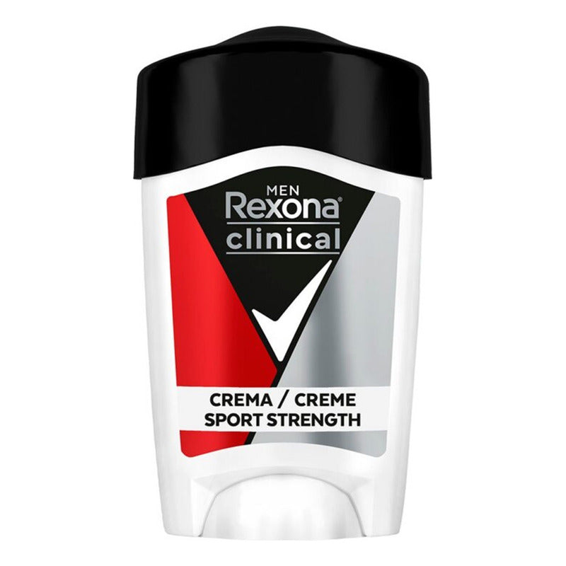 X3 Desodorante Crema Rexona Clinical Sport Strength 48g Men Sport Strength