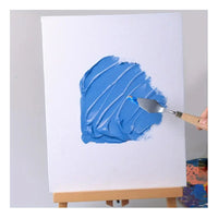Set 5 Espatulas Mezcladoras Paletas Para Mezcla Pintura Madera