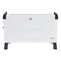 Calefactor Convector 2000w Estufa Eléctrica Kendal Blanco