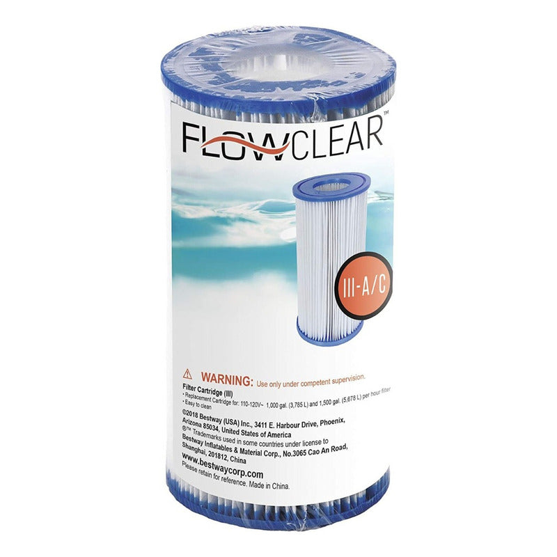 Filtro Para Bomba De Piscina Bestway Filtro Iii -a/c