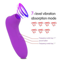 Masajeador Mini Vibrador Succionador Recargable Femenino