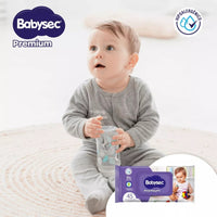 X5 Toallitas Húmedas Babysec Premium Paquete 45 Toallitasc/u