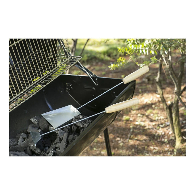 Pala Carbonera 50cm Pala Carbón Asado Parrilla Fogata