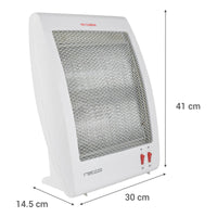 Calefactor Halógeno Recco Bajo Consumo Eléctrico / 2 Niveles Blanco