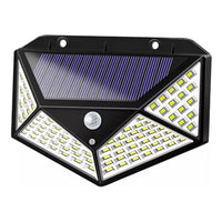 Lampara Farol Solar 100 Led Exterior Sensor De Movimiento