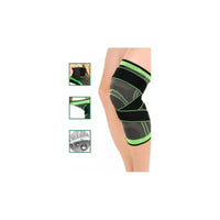 Pack 2 Rodillera Elastica Compresion Gym Deportes Ortopedica Blanco