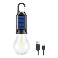 Pack X2 Ampolleta Solar / Recargable Usb Emergencia Portatil Cálida